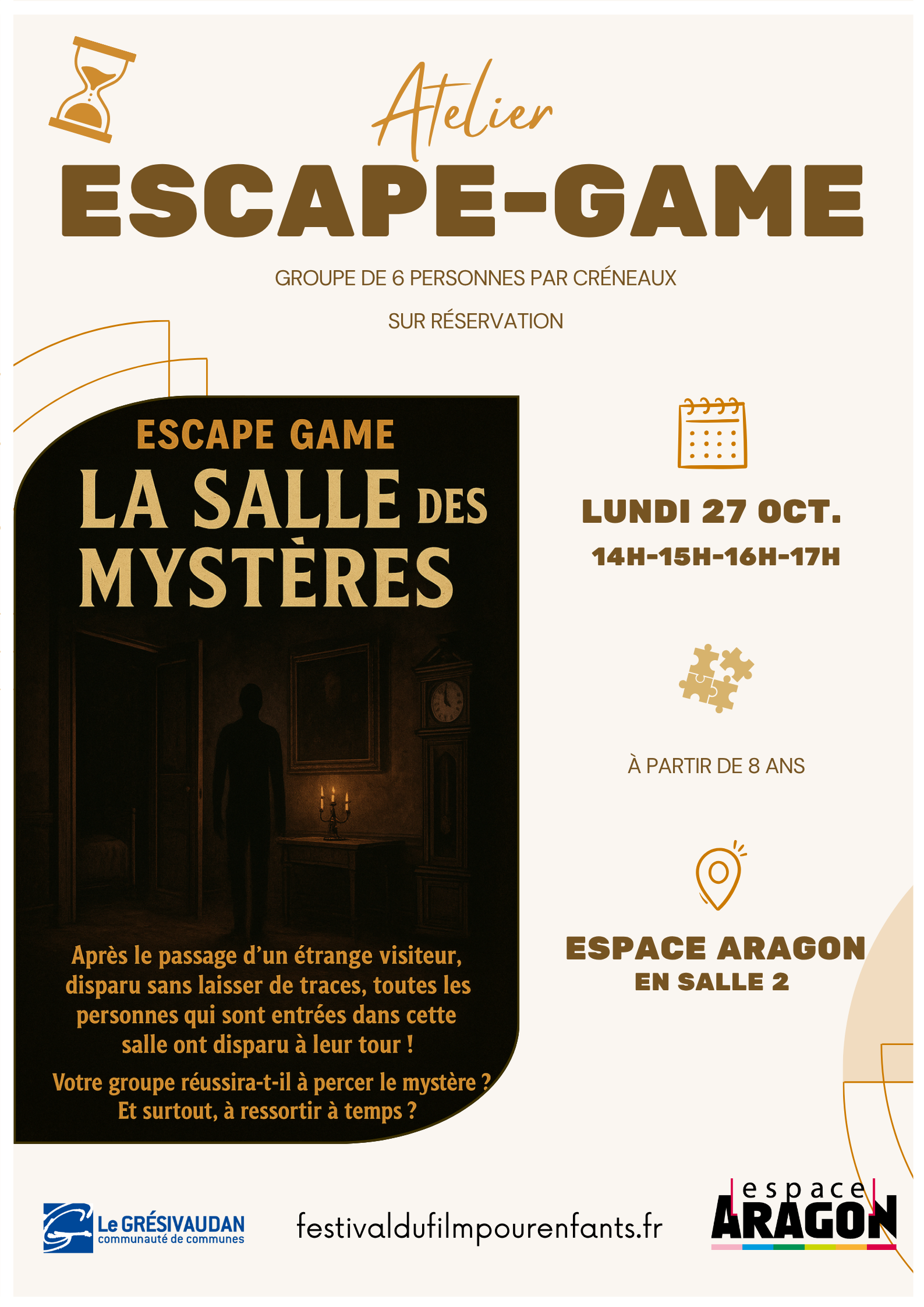 ESCAPE GAME – La salle des mystères