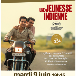 Ciné-resto « Une jeunesse indienne » | 9 juin 19:15