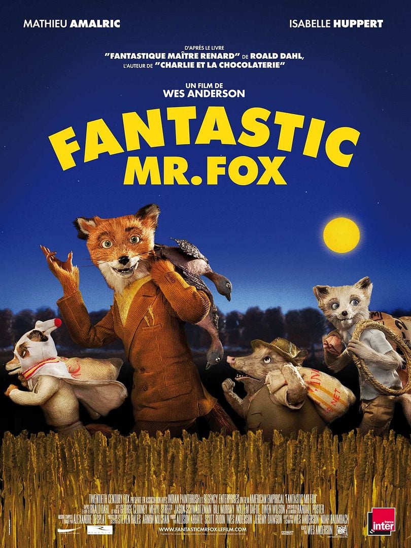 Fantastic Mr Fox | 21 octobre 14:00 - Salle 2