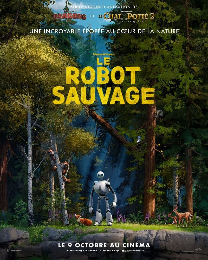 Le robot sauvage | 19 octobre 20:00 - Salle 3