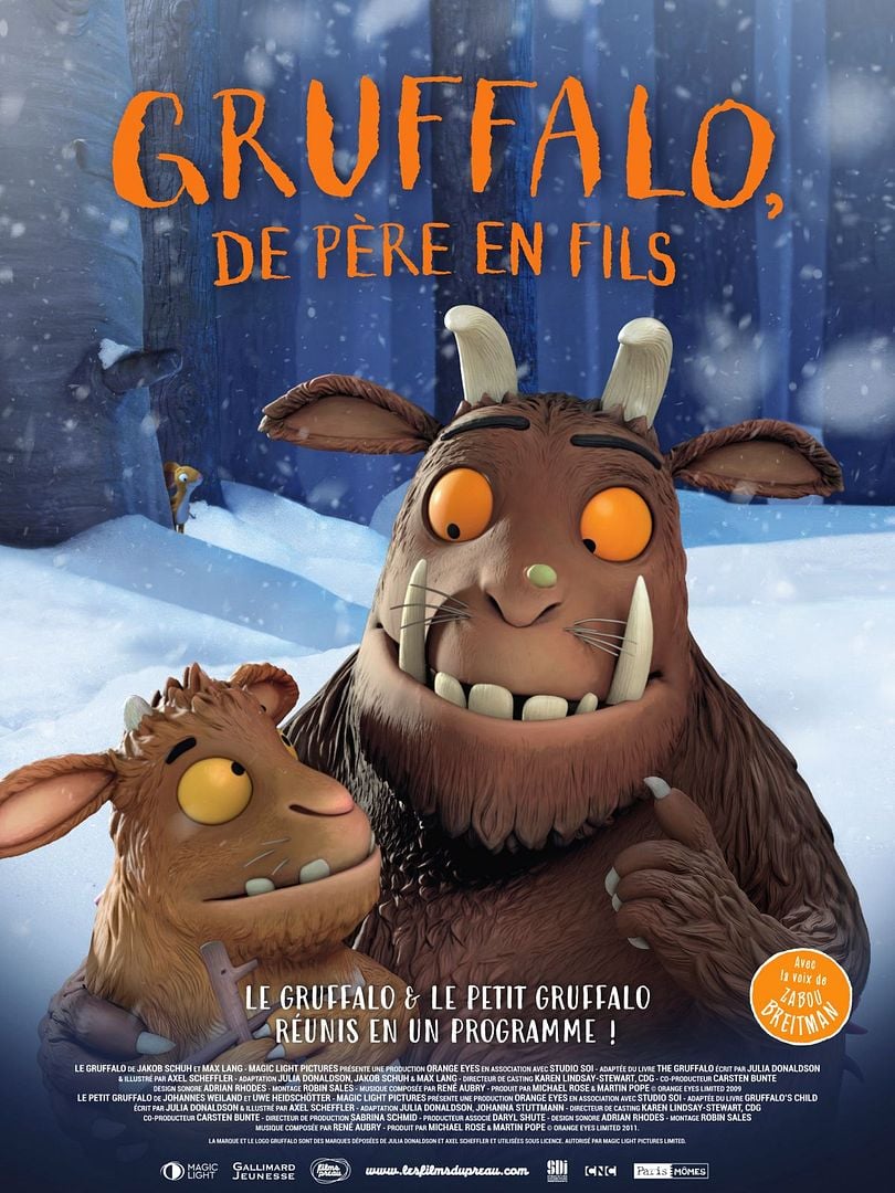 Gruffalo, de père en fils | 20 octobre 09:30 - Salle 4