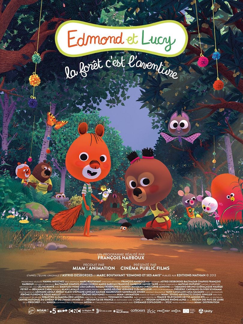 Edmond et Lucy, la forêt c’est l’aventure | 20 octobre 10:30 - Salle 2
